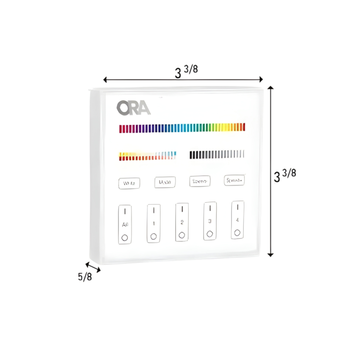 4 Zone RGB+CCT Smart Panel