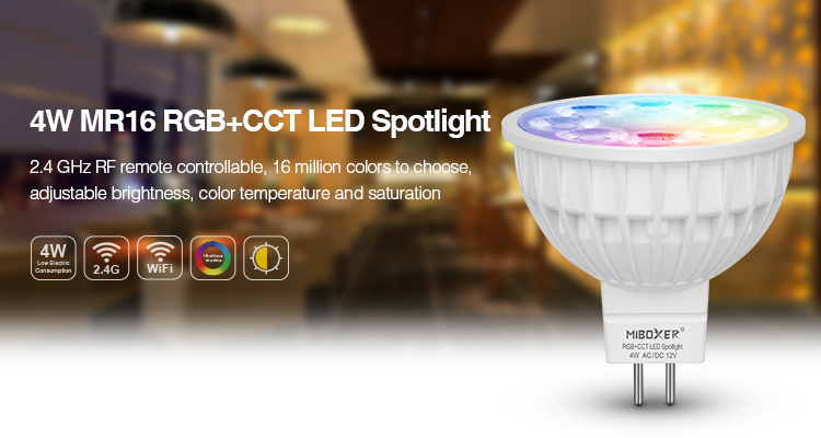 RGB+CCT MR16 Bulb