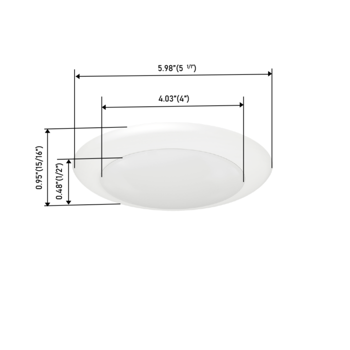 Dimension DL205T 5CCT Disk Light