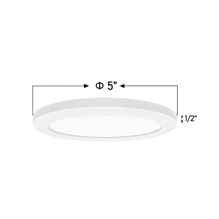 Round Surface Mount Ceiling Wafer LED Light