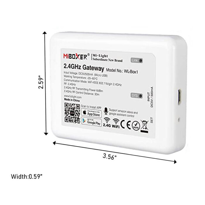 LED Smart Voice Controller Wi-Fi Gateway