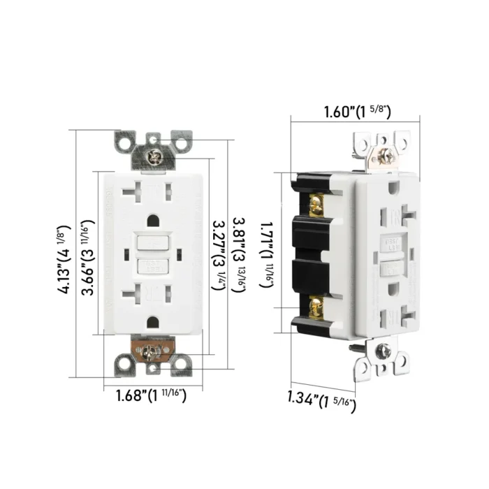 CONT-YN-RECP-20A-GFCI-YGB-095