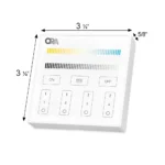 CCT 4 Zone Touch Panel Wall Remote