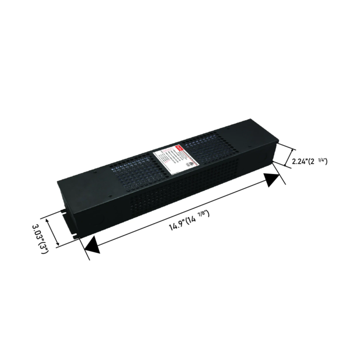 dimension ETL Listed Junction Box for 80W LED Power Supply